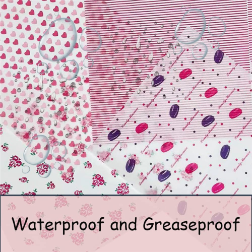 CNNOTEPAD 200PCS Wax Paper Sheets Sandwich Wrap Picnic 2