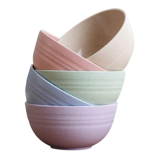 CNNOTEPAD 5 PCS 12cm Cereal Bowls Bowl Noodle Container Mixing