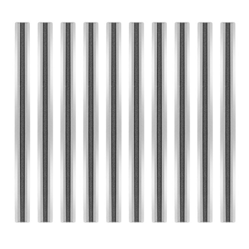 CNNOTEPAD 10Pcs 82mm Planer Blades Boxed HSS for 2