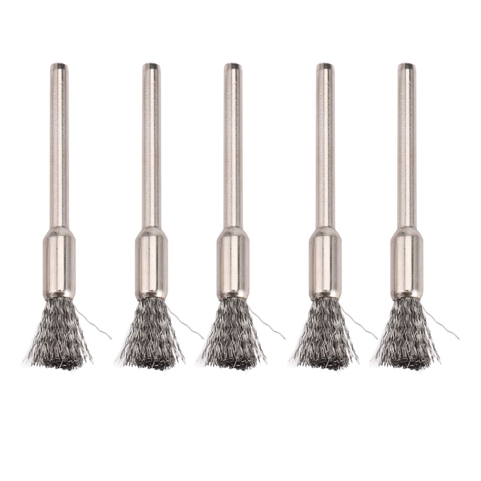CNNOTEPAD 5pcs Atomizer Wire Coil Steel Brush for Rebuildable