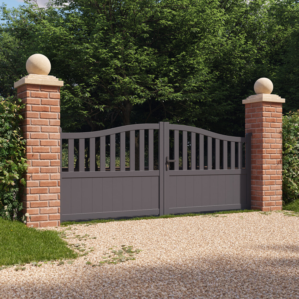 BillyOh Ward Aluminium Driveway Gate - 340 x 140