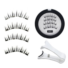(CHN2-4) CHN2-4+ Quantum Magnetic Eyelashes with Clip, White
