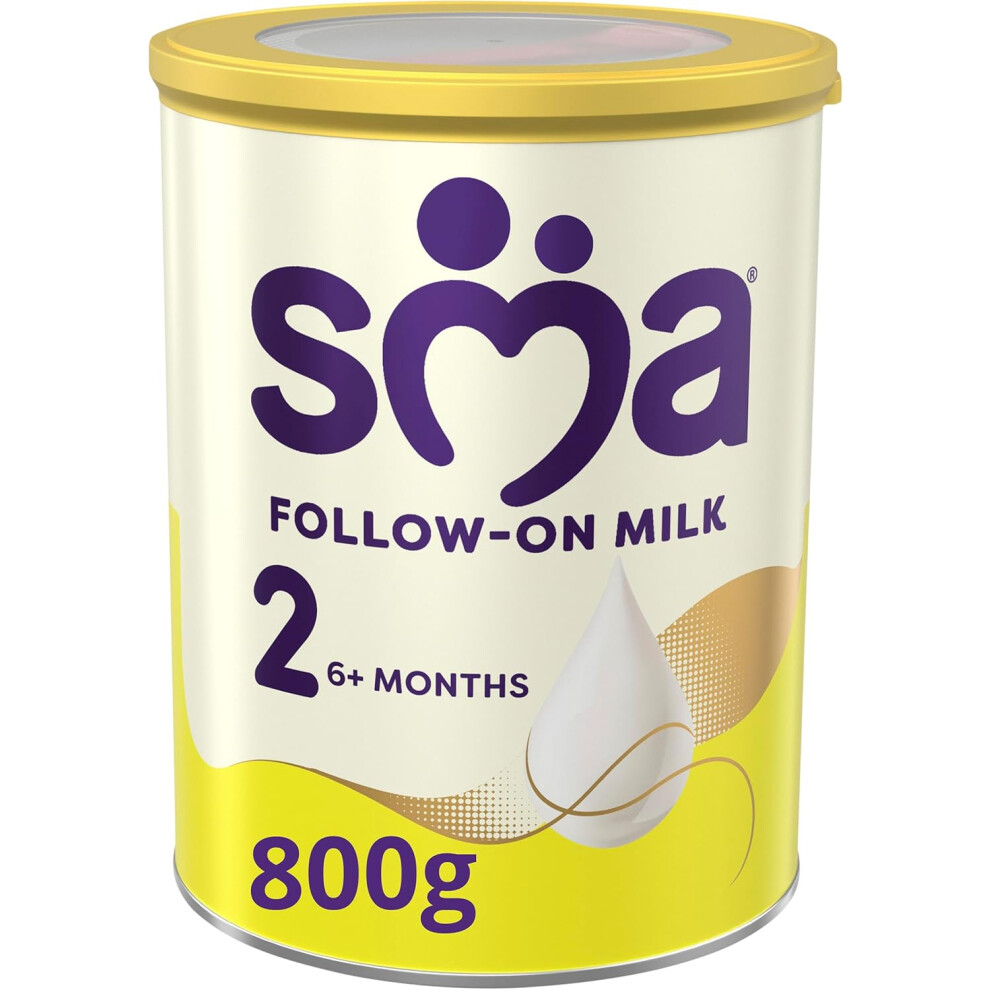 SMA First Infant Baby Milk Powder Formula, from birth, 800 g Pack of 1