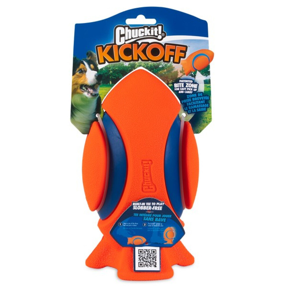 Chuckit! Kickoff Interactive Floating Football Dog Toy