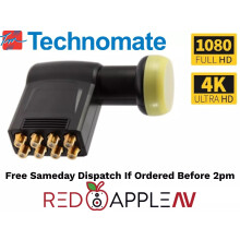 Technomate 4K/3D/HD 0.1dB Gold Series Octo 8 Output Satellite LNB