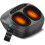 (ZL7, Black) Foot massager with heating function, foot massager with deep kneading and air pressure massage function, remote control 1