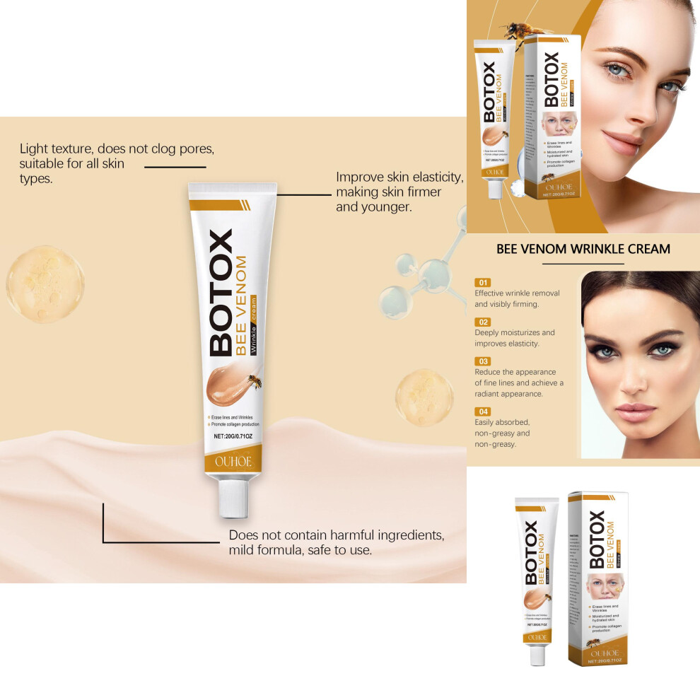 Sloert Cream Ouhoe Bee Venom Hydrating Facial Luxurious Moisturizing And Brightening Skin Treatment