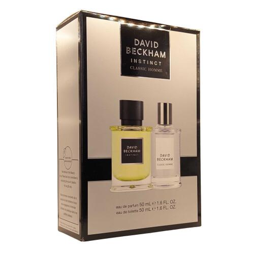 David Beckham Fragrances David Beckham Instinct Eau de Parfum Spray 50ml and Classic Eau de Parfum Spray 50ml