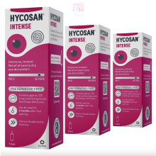 Hycosan Intense New Lubricating Eye Drops 7.5ml - Triple Pack