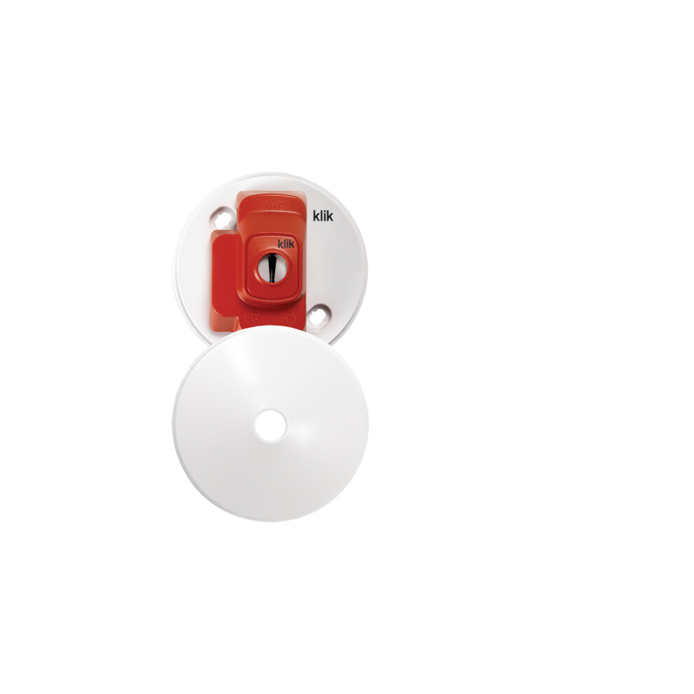 Klik AX 4 Pin Plug in Ceiling Rose White (Emergency)