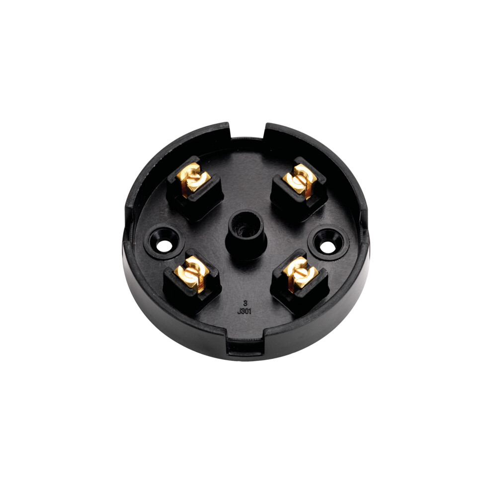 Klik 20 Amp Junction box, selective entry, 4 terminal, brown