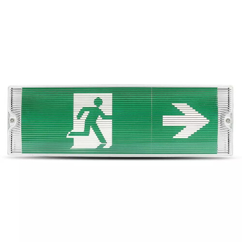 3W Emergency Exit Bulkhead 6400K, Maintained & Non Maintained, IP65, 140Lm (8437) 2