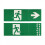 3W Emergency Exit Bulkhead 6400K, Maintained & Non Maintained, IP65, 140Lm (8437) 4