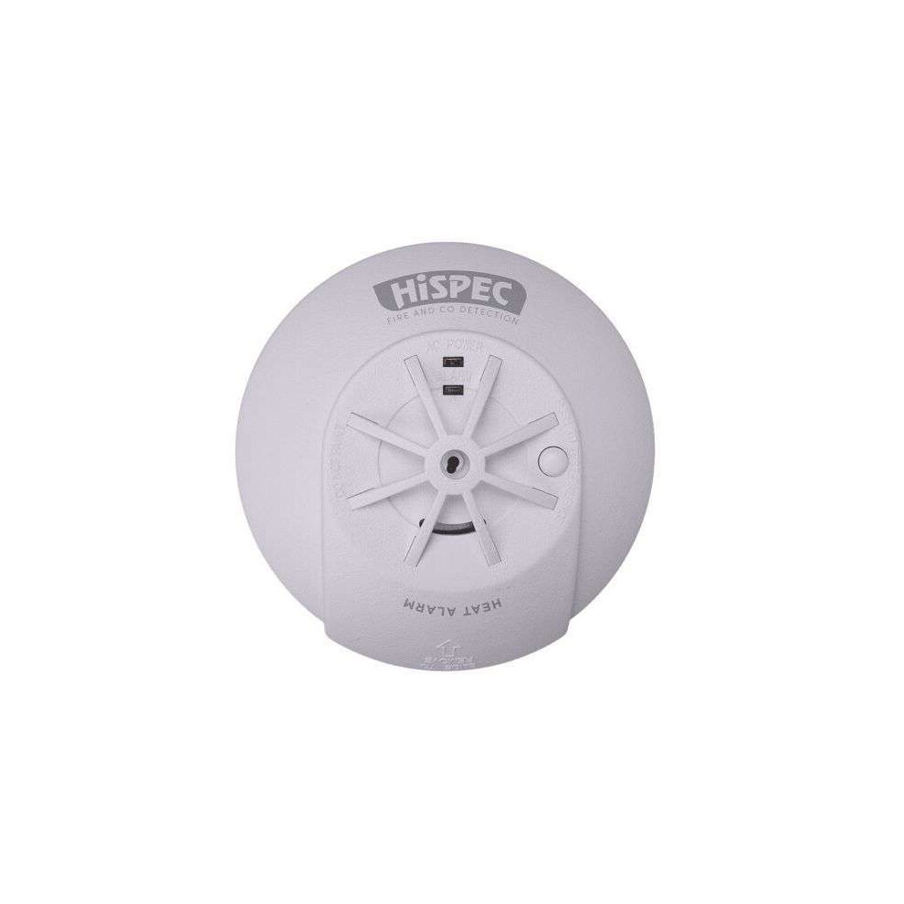 Hispec Mains Heat Alarm - Radiofrequency w/10yrlithium PRO