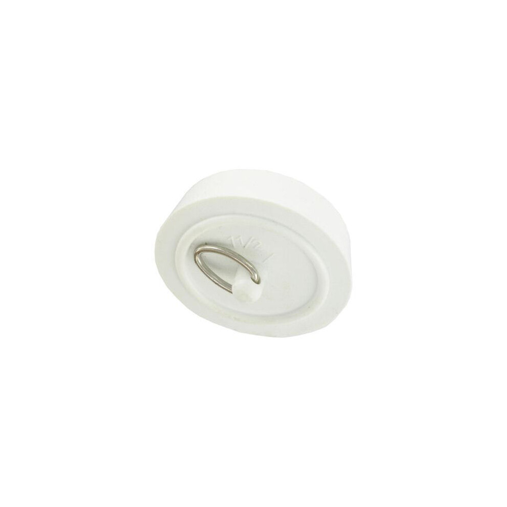 VALUE PACK 1 1/2'' BATH/SINK PLUGS WHITE 3 PER PACK