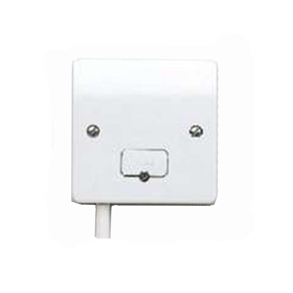 MK 1G 13A DP FUSED CONNECTION UNIT, K330WHI