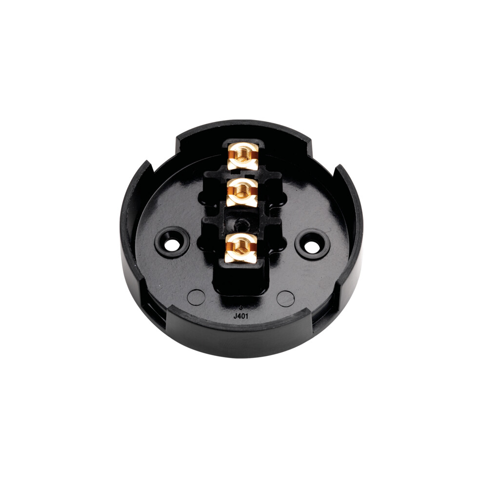 Klik 30 Amp Junction Box, Selective Entry, 3 Terminal, Brown 5015652090069
