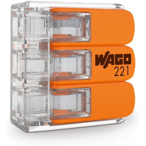 Wago Serie 221 - 3*6mm (30 Stück) 1