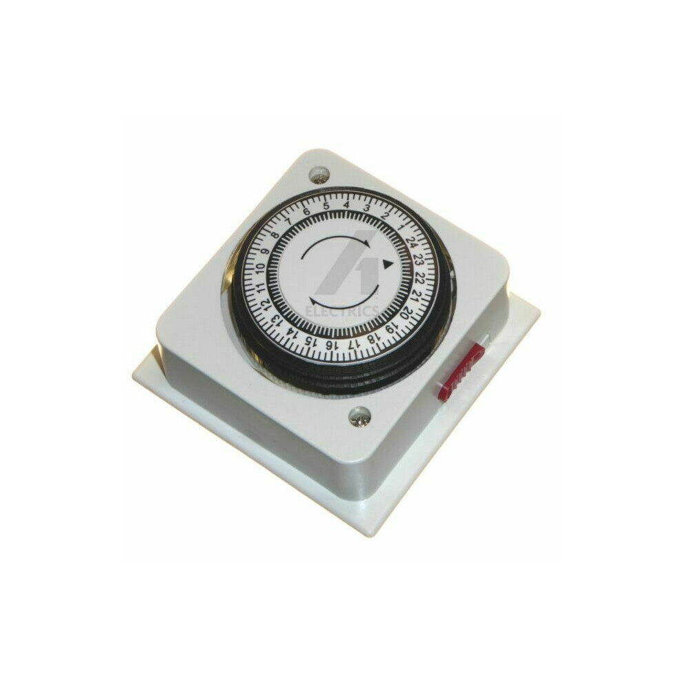 24 HOUR SEGMENT IMMERSION HEATER TIMESWITCH, MAX 500w