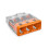 WAGO 3 WAY PUSHWIRE CONNECTOR 2773-403 (PACK QTY:100) 1