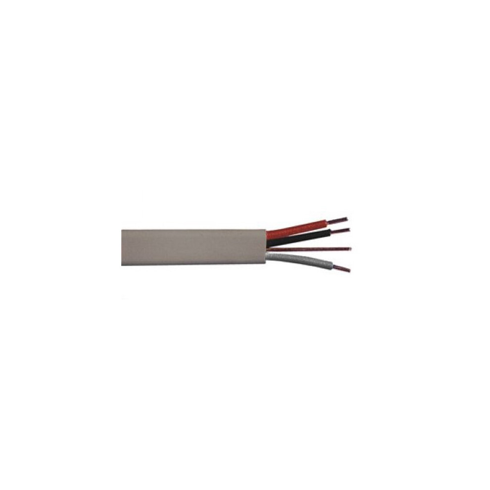 6243Y 1.0mm_ Grey 3 Core & Earth Cable, 12 Amps, 50m