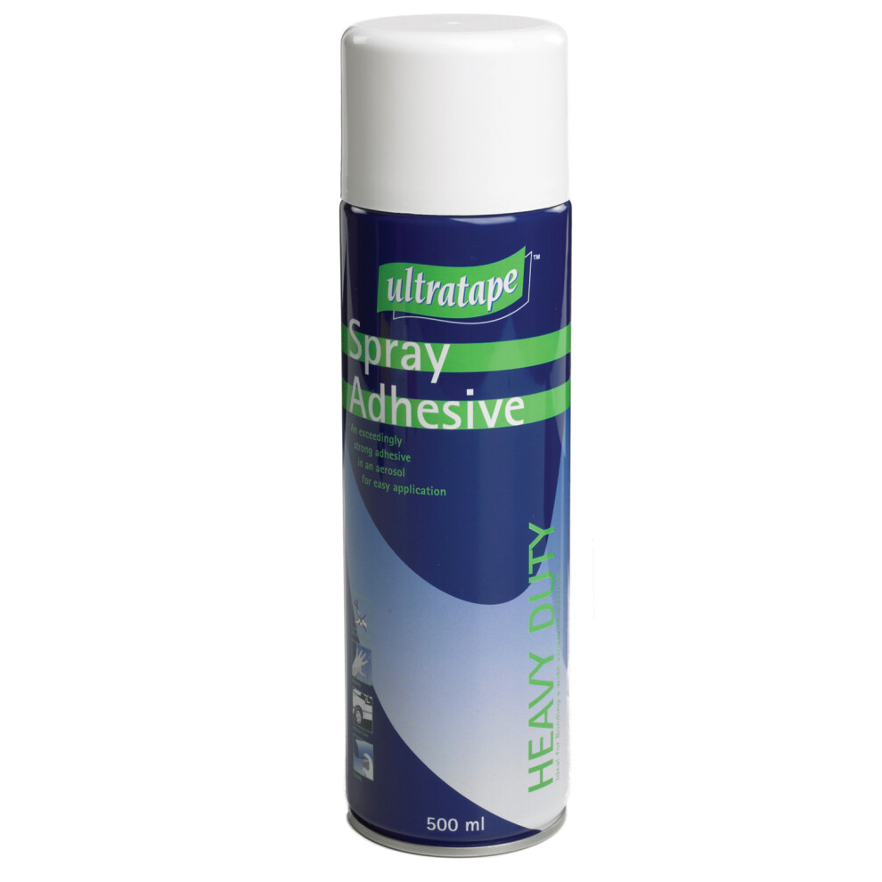 500ML SPRAY ADHESIVE HEAVY DUTY "ULTRA" (IDEAL FOR CARPET TILES ETC)
