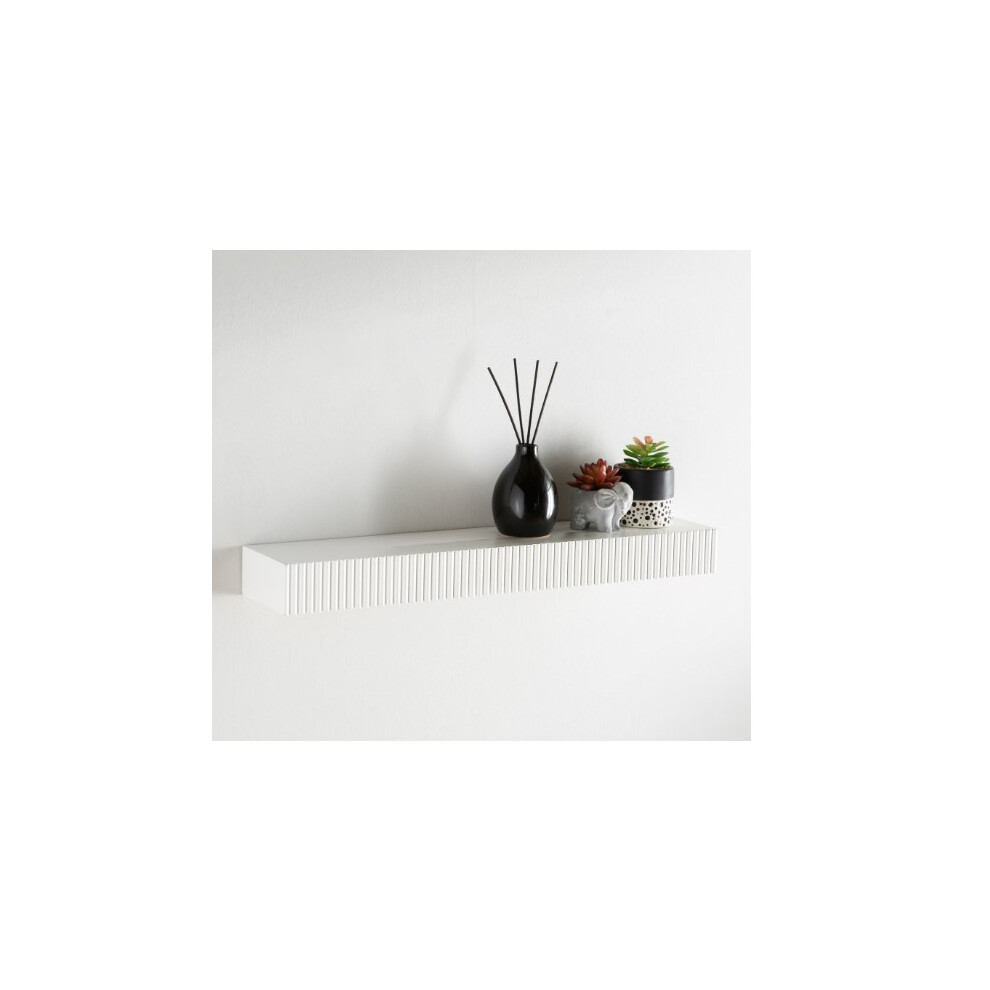 Ribbed Wall Shelf