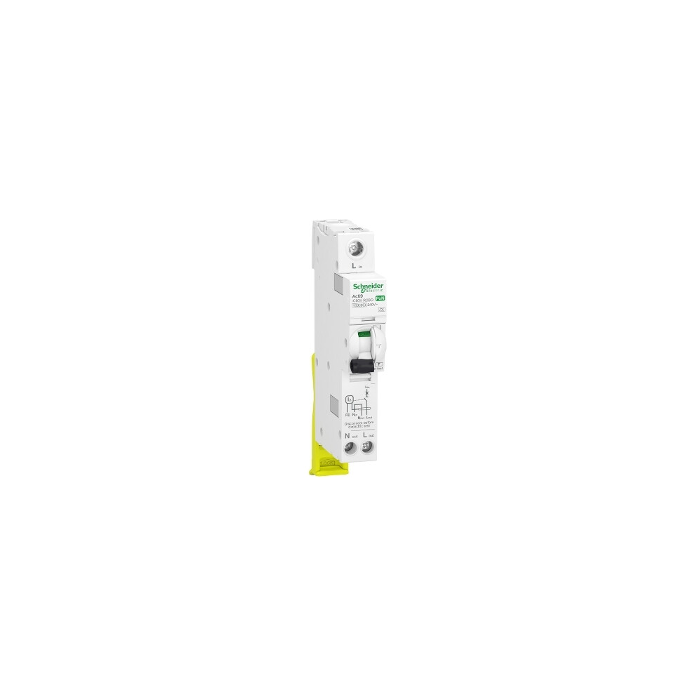 Schneider Acti9iC60H PoN 6A C 30mA RCBO A9D05806