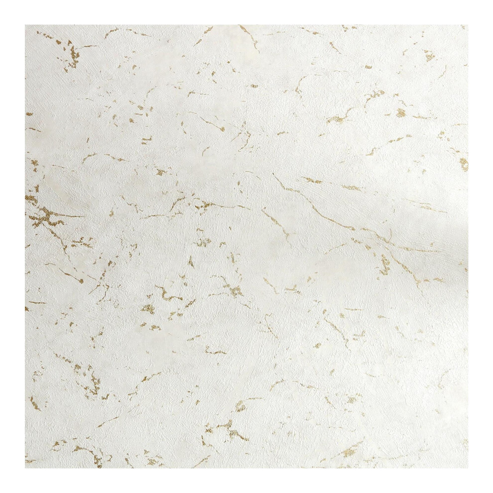 Superfresco Easy Gilded Plaster Stone Pale Gold Textured Wallpaper