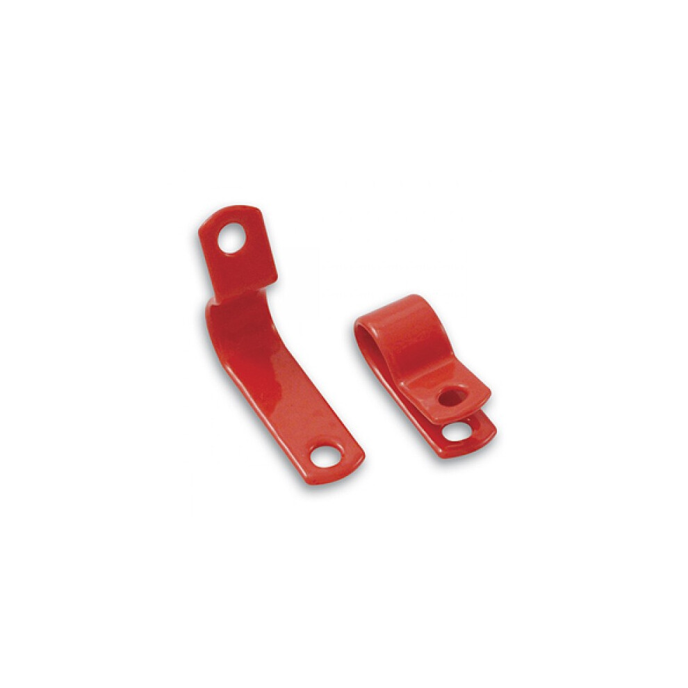7MM PYRO CABLE CLIP LSF RED (for 2C1.5mm) (PACK OF 50)