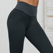 (black, L) Womens Leggings High Waist Seamless Leggings Sport Fitness Leggins