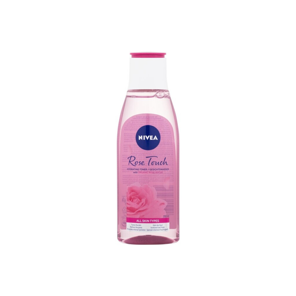 Nivea - Rose Touch Hydrating Toner - For Women, 200 ml