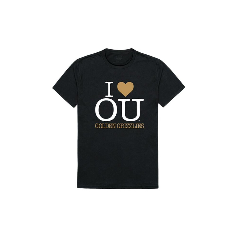 W Republic 551-359-BK2-02 Oakland University Golden Grizzlies I Love T-Shirt, Black - Medium-image-OPC-PFDKKZT-NEW