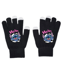 (Style 01) Kids Girls Women Stitch Touchscreen Phone Glove UK