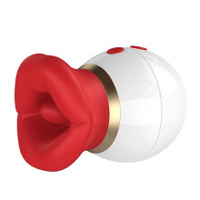 Female Sucking Tongue Licking Clit Massager Vibrator