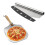 Foldable Aluminum Pizza Peel & Cutter Set, 12x14 Inch 10