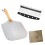 Foldable Aluminum Pizza Peel & Cutter Set, 12x14 Inch 1