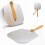 Foldable Aluminum Pizza Peel & Cutter Set, 12x14 Inch 5