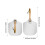 Foldable Aluminum Pizza Peel & Cutter Set, 12x14 Inch 8