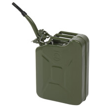20L Jerry Can Fuel Oil Diesel Petrol Storage Container Metal Spout Portable