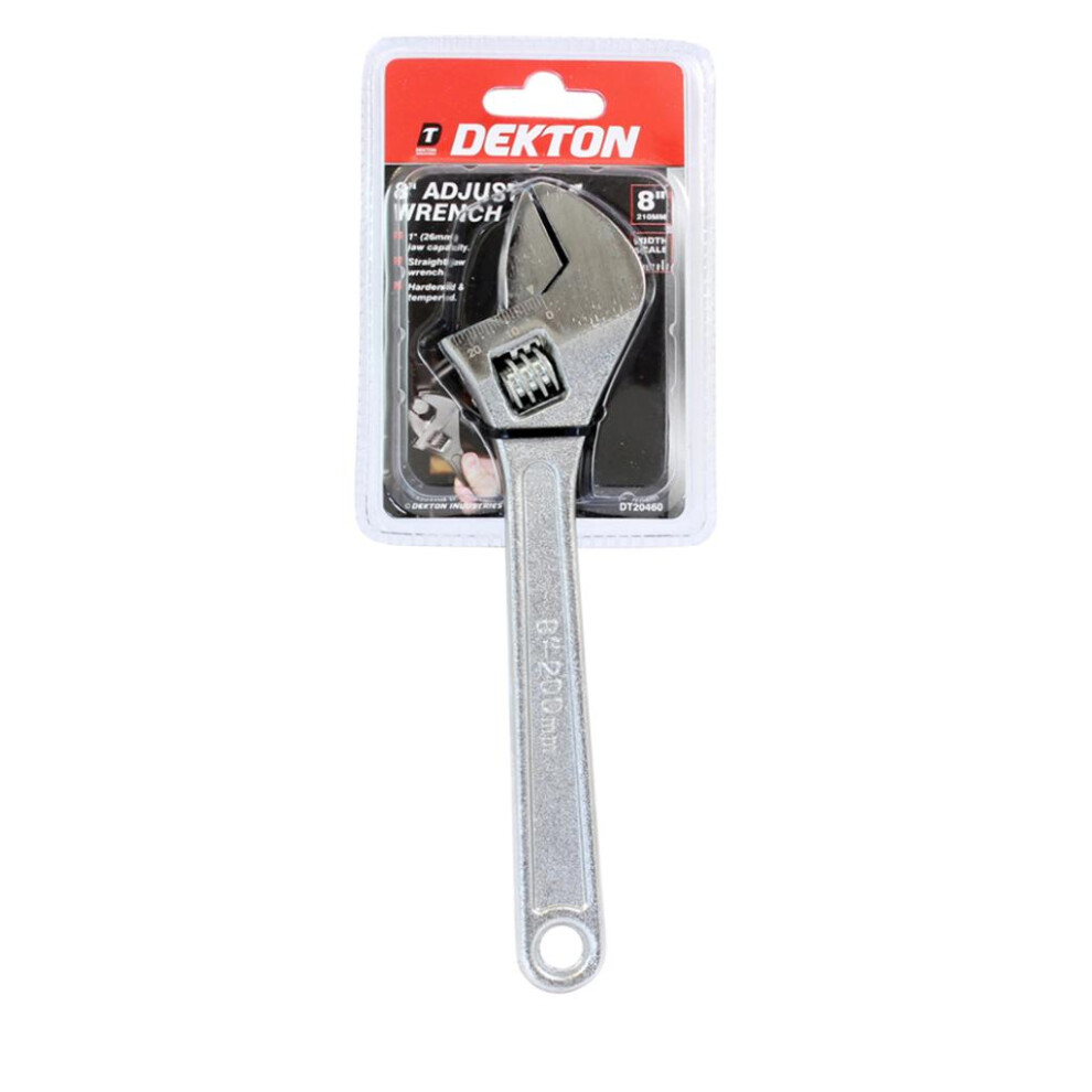 8" ADJUSTABLE SPANNER, DT20460