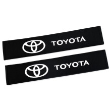 (1 Pair For Toyota) 1Pair Car Seat Belt Pads Shoulder Sheath Cotton