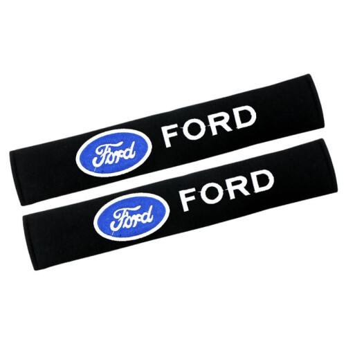 (1 Pair For Ford) 1Pair Car Seat Belt Pads Shoulder Sheath Cotton