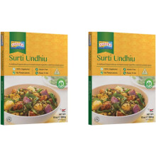(Pack of 2) Ashoka Ready To Eat Surti Undhiyu Mixed Curry 280g