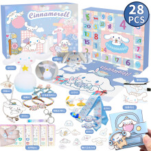 (ST-39) Christmas Advent Calendar 24 Days Sanrio Anime decorate for girls