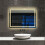 AICA (1100x700mm) Bluetooth Mirror with LED Lights, Shaver Socket 3