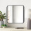 Living And Home (40*40cm) Modern Square Wall Mirror with Aluminum Alloy Frame 1
