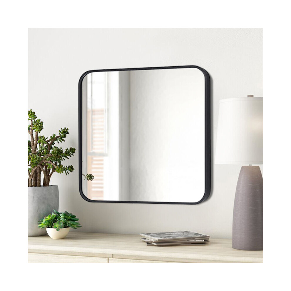 (40*40cm) Modern Square Wall Mirror with Aluminum Alloy Frame