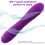 USB Charging 10-Frequency Silicone G-Spot Vibrator - Waterproof 2