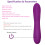 USB Charging 10-Frequency Silicone G-Spot Vibrator - Waterproof 4